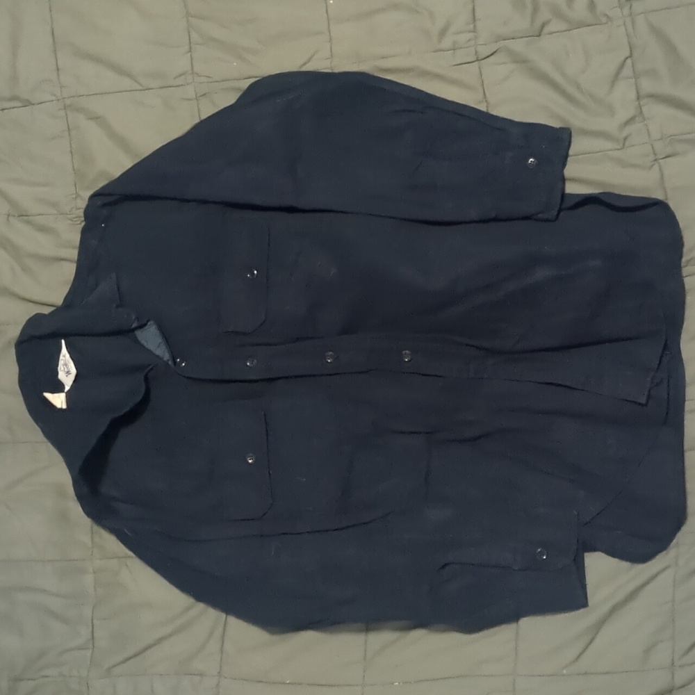 Navy Lightweight Shirt Jacket